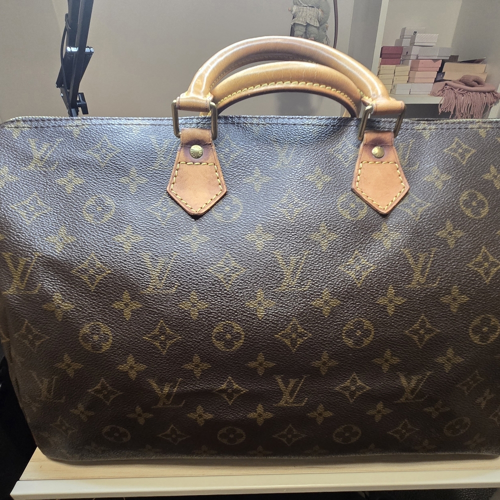 Authenthic Louis Vuitton Monogram Speedy 40. - Picture 16 of 16